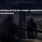 Illustration éditoriale pour « L’Artisan numérique de Guy de Lussigny : quand la France se recompose en sons purs »