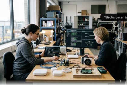 Illustration éditoriale pour Inside the Connectivity Lab: How Formal Interoperability Testing Shapes Your Smart Home