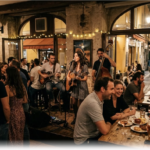 Illustration éditoriale pour Nice écoute local : pourquoi les bars, restaurants et hôtels peuvent faire entendre la scène niçoise