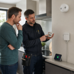 Illustration éditoriale pour Sécurité incendie : ce que l’arrivée de FireAvert dans Home Assistant change vraiment