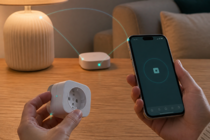 Illustration éditoriale pour Matter : réussir l’installation d’un appareil domotique sans réinitialiser toute la maison