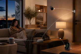 Illustration éditoriale pour Matter 1.6 : ce que la nouvelle version change vraiment pour une maison connectée