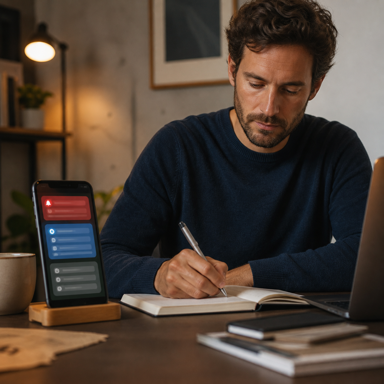 Illustration éditoriale pour Notifications intelligentes : reprendre le contrôle sans tout désactiver
