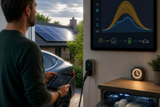Illustration éditoriale pour Home Assistant et solaire : utiliser la prévision sans automatiser sur une promesse météo