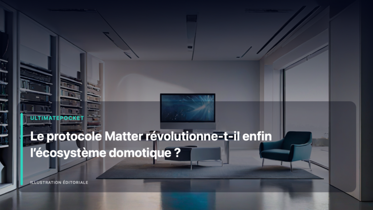 Illustration éditoriale pour « Le protocole Matter révolutionne-t-il enfin l’écosystème domotique ? »