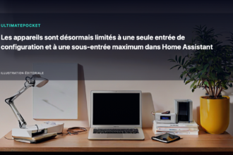 Illustration éditoriale pour « Les appareils sont désormais limités à une seule entrée de configuration et à une sous-entrée maximum dans Home Assistant »