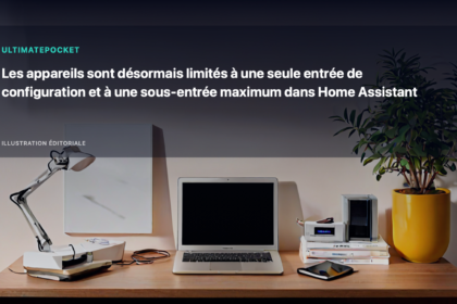 Illustration éditoriale pour « Les appareils sont désormais limités à une seule entrée de configuration et à une sous-entrée maximum dans Home Assistant »