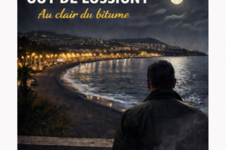 Pochette de Au Clair Du Bitume, illustration de l’écoute guidée Bienvenue en Absurdistan
