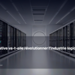 Illustration éditoriale pour « L’IA générative va-t-elle révolutionner l’industrie logicielle en 2024 ? »