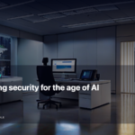 Illustration éditoriale pour « Rethinking security for the age of AI »