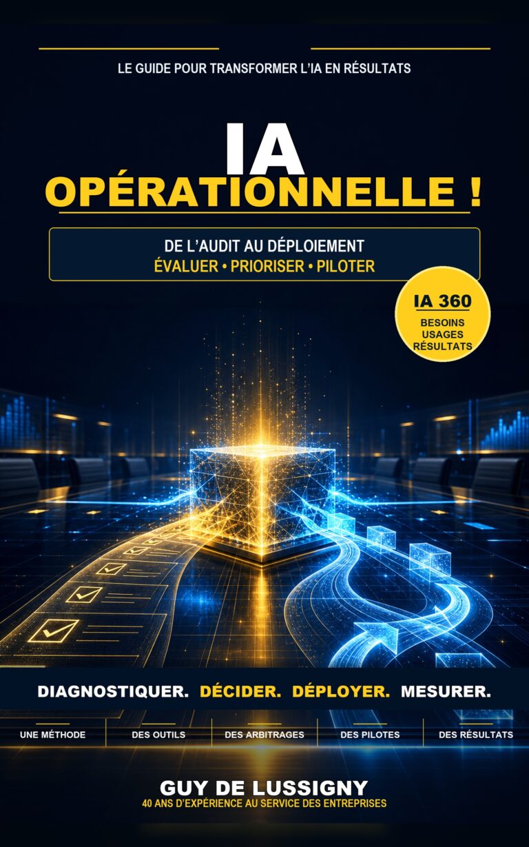 Couverture du livre IA opérationnelle ! de Guy de Lussigny