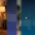 Illustration éditoriale pour Maison connectée : quand le cloud tombe, comment choisir entre autonomie locale et dépendance externe ?