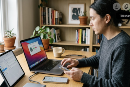 Illustration éditoriale pour Rentrée Apple : préparer ses appareils avant les nouvelles versions
