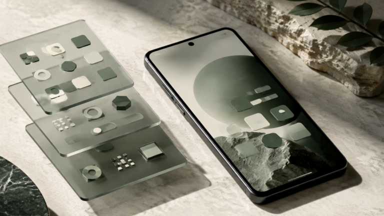 Illustration éditoriale pour Android 2026 : ce qui change vraiment entre le système d’exploitation pur et ses versions fabricants – et pourquoi ça compte pour votre sécurité