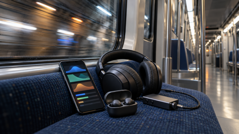 Qualité audio en mobilité : ce que changent vraiment le codec, le casque et l’environnement : données et traçabilité