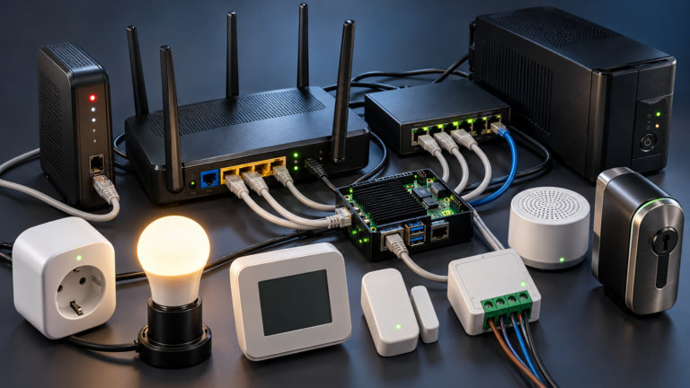 Maison connectée locale : que continue-t-il de fonctionner quand Internet tombe ? : données et traçabilité