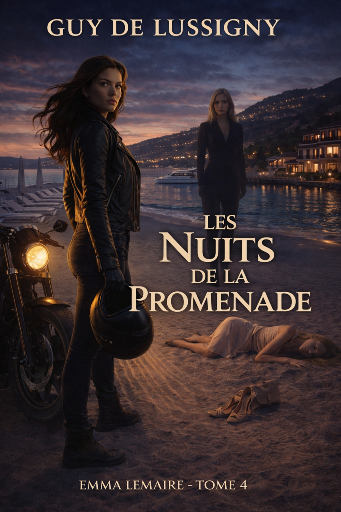 Couverture officielle Les Nuits de la Promenade de Guy de Lussigny Emma Lemaire tome 4